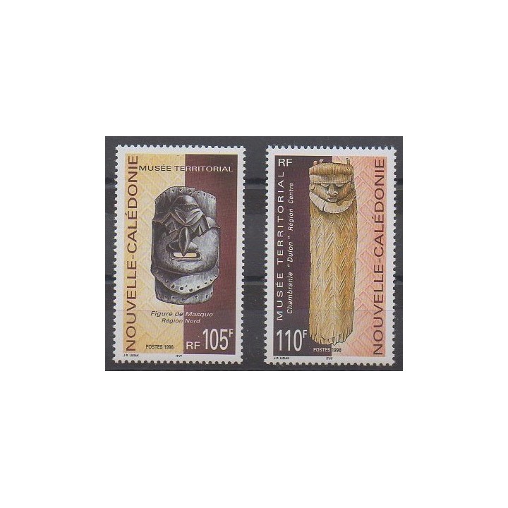 Buy this set of stamps of New Caledonia of the year 1998 (Nb 752/753).