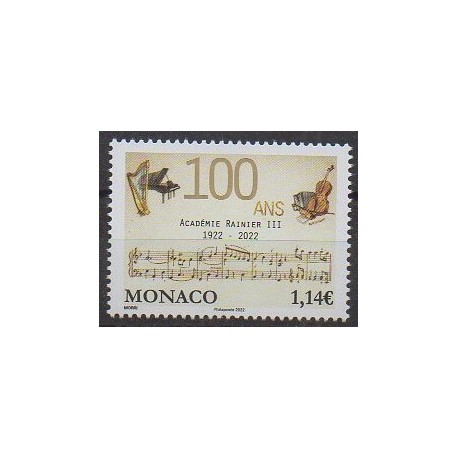 Monaco - 2022 - No 3323 - Musique