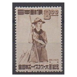 Japon - 1949 - No 434 - Scoutisme - Neuf avec charnière