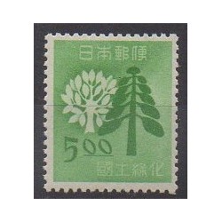 Japon - 1949 - No 410 - Environnement - Neuf avec charnière