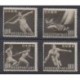 Japon - 1949 - No 438/441 - Sports divers - Neufs avec charnière