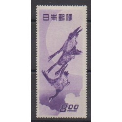 Japon - 1949 - No 437 - Oiseaux - Neuf avec charnière