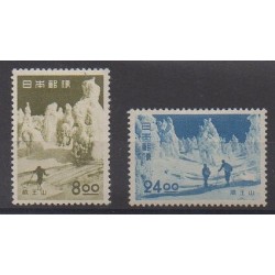 Japon - 1951 - No 460/461 - Tourisme - Neufs avec charnière