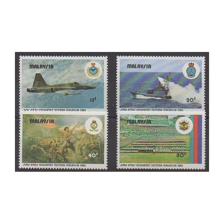 Buy this set of stamps of Malaysia of the year 1983 (Nb 276/279).