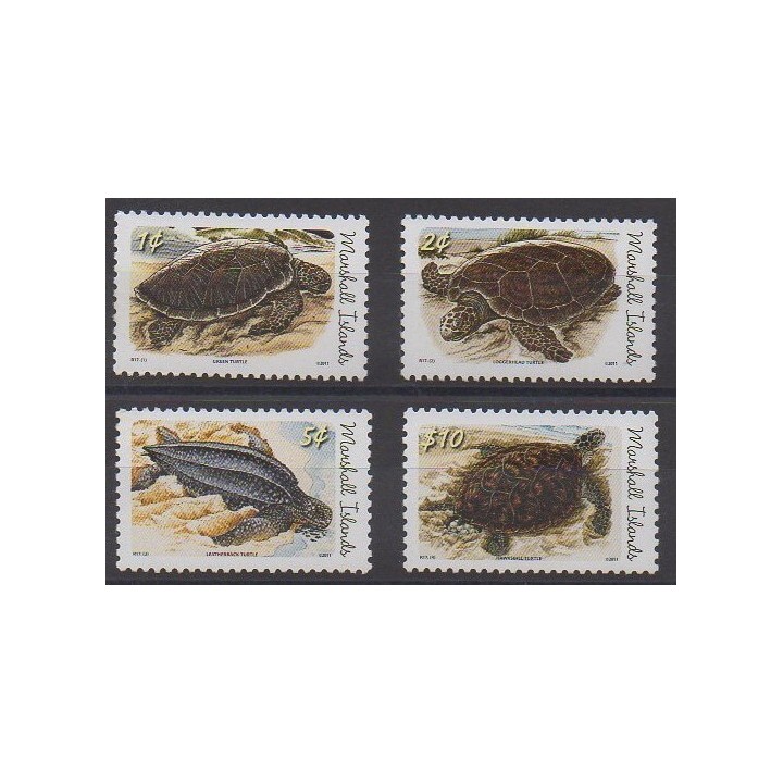 Acheter cette série de timbres de Marshall de l'année 2011 (No 2626/2629).