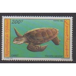 Djibouti - 1992 - No 699 - Tortues