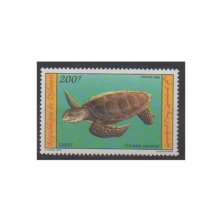 Djibouti - 1992 - Nb 699 - Turtles