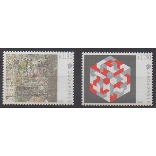 Acheter cette série de timbres de Singapour de l'année 2014 (No 2076/2077).