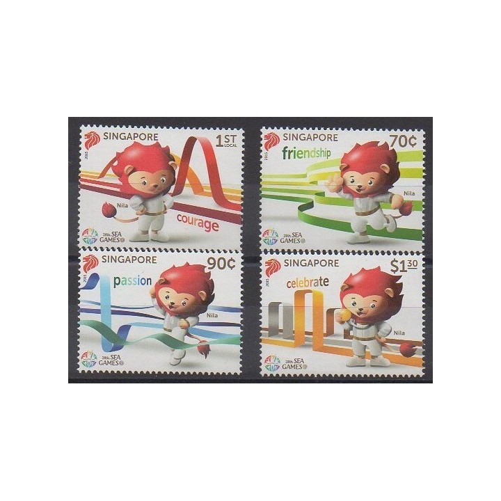 Acheter cette série de timbres de Singapour de l'année 2015 (No 2092/2095).