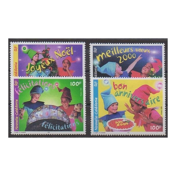 Buy this set of stamps of New Caledonia of the year 1999 (Nb 808/811).