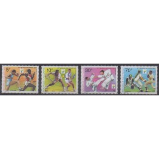 Buy this set of stamps of New Caledonia of the year 1999 (Nb 792/795).