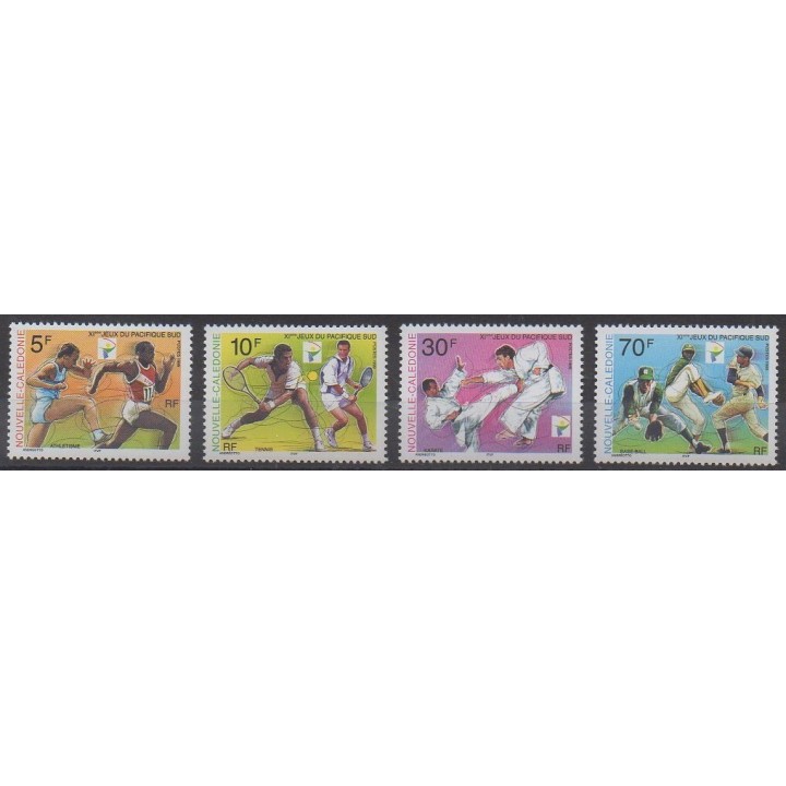 Buy this set of stamps of New Caledonia of the year 1999 (Nb 792/795).