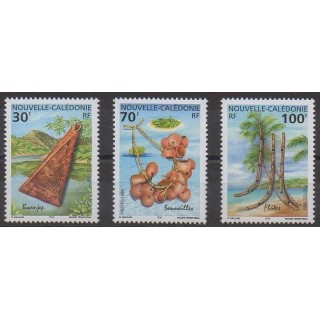 Acheter cette série de timbres de Nouvelle-Calédonie de l'année 1999 (No 788/790).