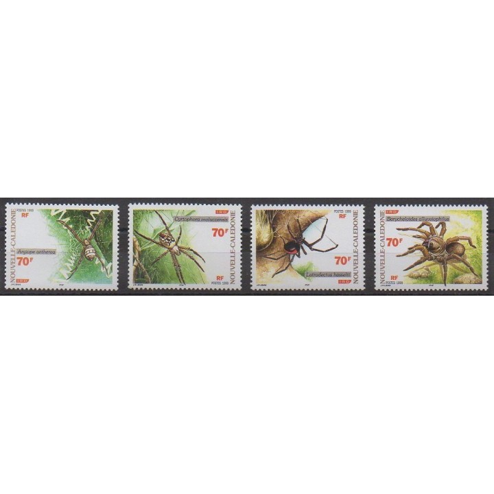 Acheter cette série de timbres de Nouvelle-Calédonie de l'année 1999 (No 784/787).