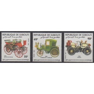 Acheter cette série de timbres de Djibouti de l'année 1984 (No 591/593).