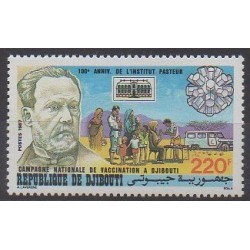 Djibouti - 1987 - No 629 - Santé ou Croix-Rouge