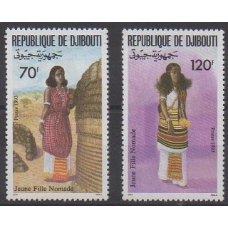 Acheter cette série de timbres de Djibouti de l'année 1993 (No 700/701).