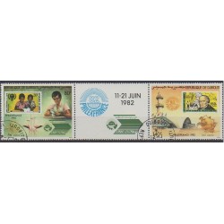 Djibouti - 1982 - No PA167A - Philatélie - Timbres sur timbres - Oblitéré