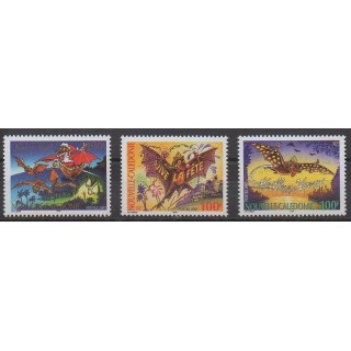Acheter cette série de timbres de Nouvelle-Calédonie de l'année 2001 (No 860/862).