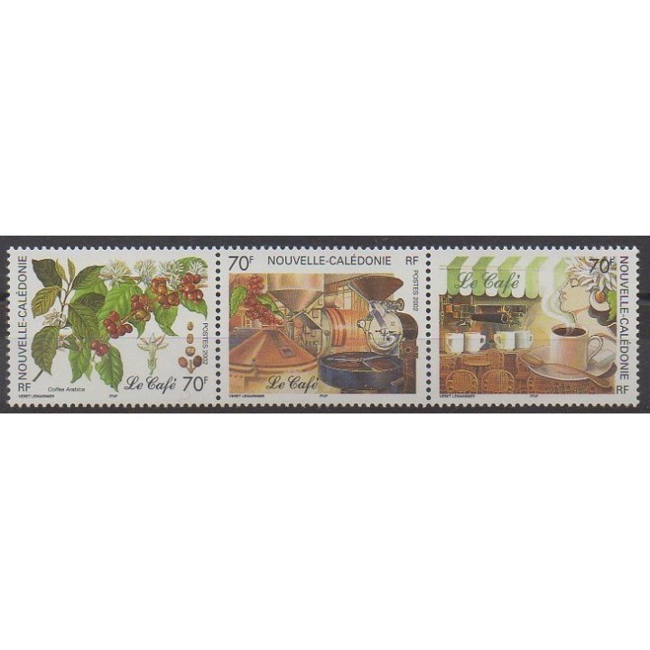 Buy this set of stamps of New Caledonia of the year 2002 (Nb 869/871).