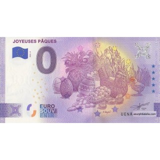 Euro banknote memory - 2022 - Joyeuses Pâques - (Paris)