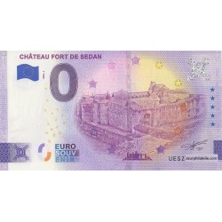 Euro banknote memory - 08 - Château fort de Sedan - 2022-1