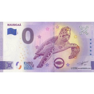 Billet souvenir touristique - 2022-7 - Nausicaá - (Pas-de-Calais)