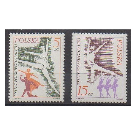 Pologne - 1985 - No 2816/2817