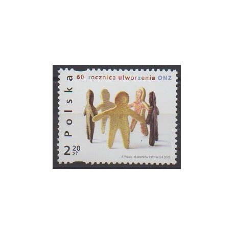 Pologne - 2005 - No 3961 - Nations unies