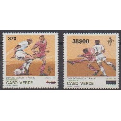 Cap-Vert - 1997 - No 695/696 - Coupe du monde de football