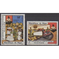 Niger - 1976 - Nb 359/360 - Various Historics Themes