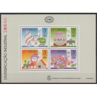 Buy this souvenir sheet  of Macao of the year 1990 (Nb BF14).