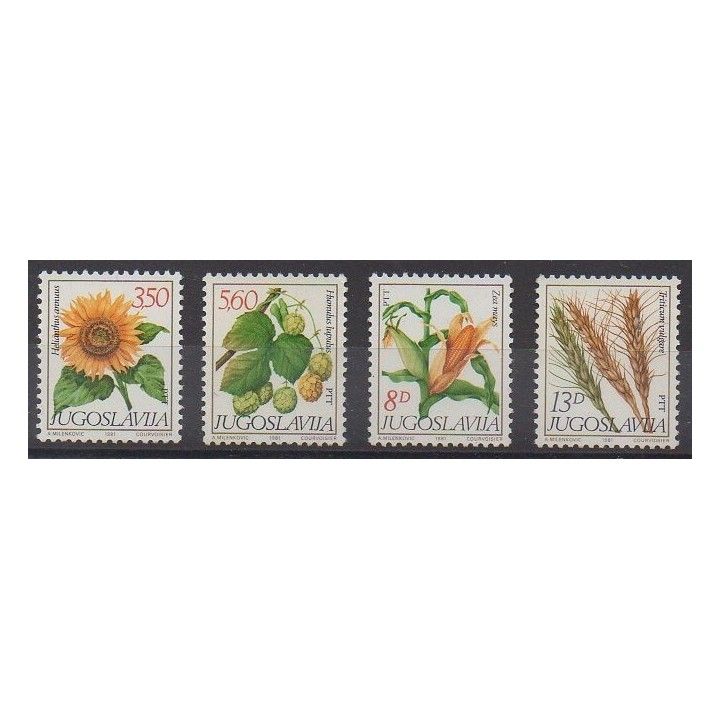 Buy this set of stamps of Yugoslavia of the year 1981 (Nb 1773/1776).