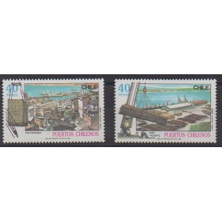 Buy this set of stamps of Chile of the year 1990 (Nb 961/962).