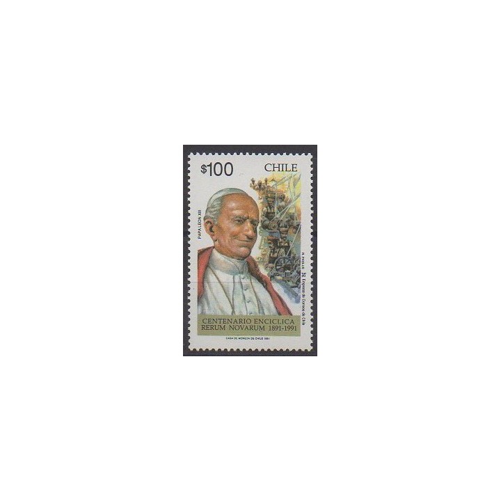 Acheter ce timbre du Chili de l'année 1991 (No 1039).