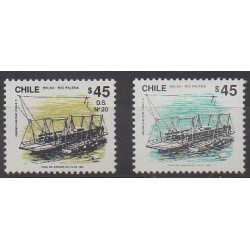 Chili - 1991 - No 1023/1023A - Transports