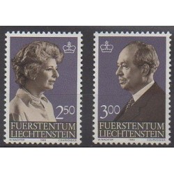Liechtenstein - 1983 - No 769/770 - Royauté - Principauté