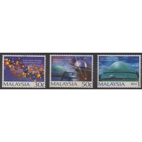 Malaysia - 1996 - Nb 614/617 - Astronomy