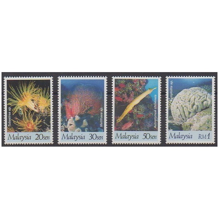 Acheter cette série de timbres de Malaisie de l'année 1997 (No 646/649).