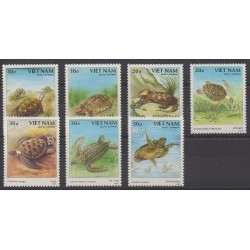 Vietnam - 1988 - Nb 868A/868G - Turtles