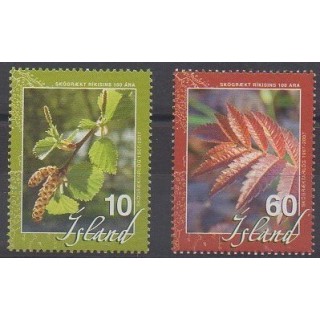 Acheter cette série de timbres d'Islande de l'année 2007 (No 1083/1084).