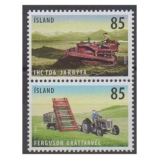 Buy this set of stamps of Iceland of the year 2008 (Nb 1122/1123).