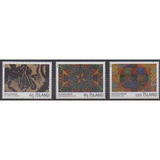 Buy this set of stamps of Iceland of the year 2008 (Nb 1119/1121).