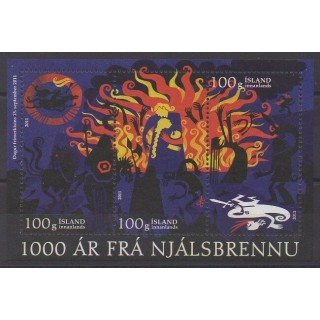 Acheter ce bloc-feuillet d'Islande de l'année 2011 (No BF55).