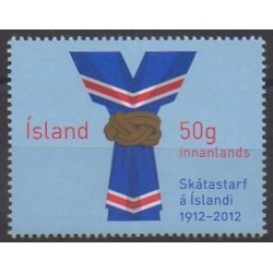 Islande - 2012 - No 1286 - Scoutisme