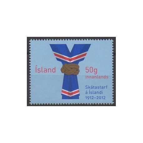 Iceland - 2012 - Nb 1286 - Scouts