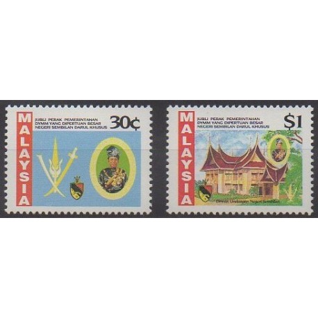Malaysia - 1992 - Nb 483/484 - Various Historics Themes