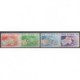 Malaysia - 1992 - Nb 490/493 - Stamps on stamps