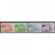 Malaisie - 1992 - No 490/493 - Timbres sur timbres