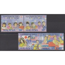 Malaisie - 1993 - No 499/502 - Santé ou Croix-Rouge
